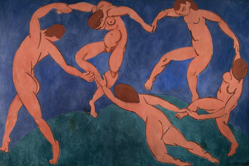 Henri Matisse Prints Dance (La Danse) (mk09) oil painting image